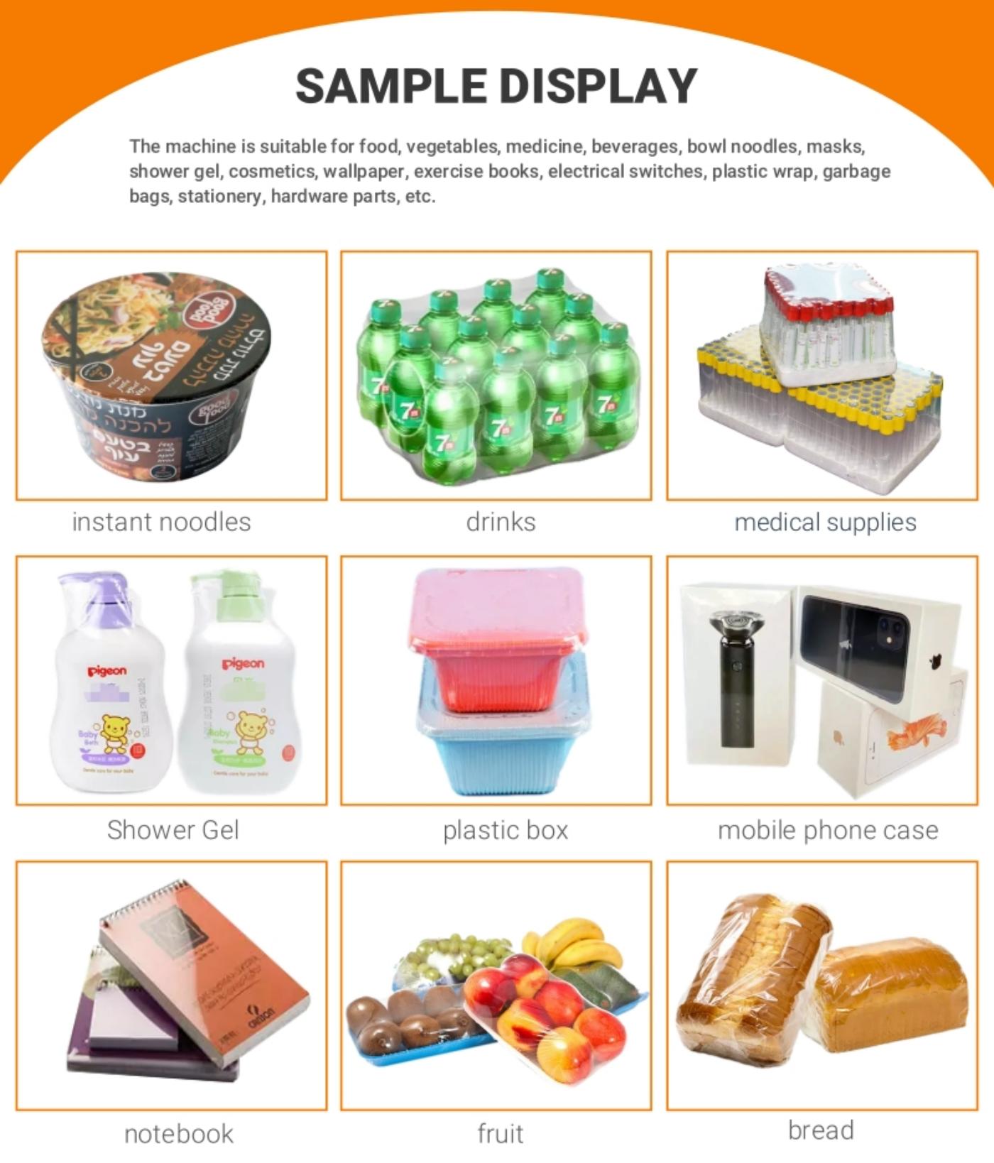 Automatic Fruit Shrink Wrapping Packing Machine