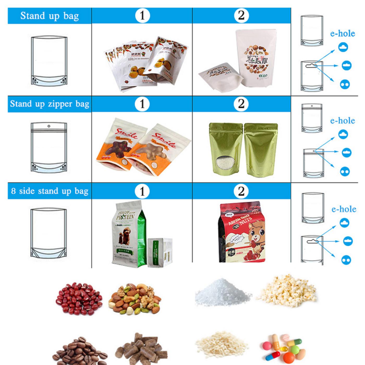 Hot Sell  Fertilizer Premade Pouch Packing Machine