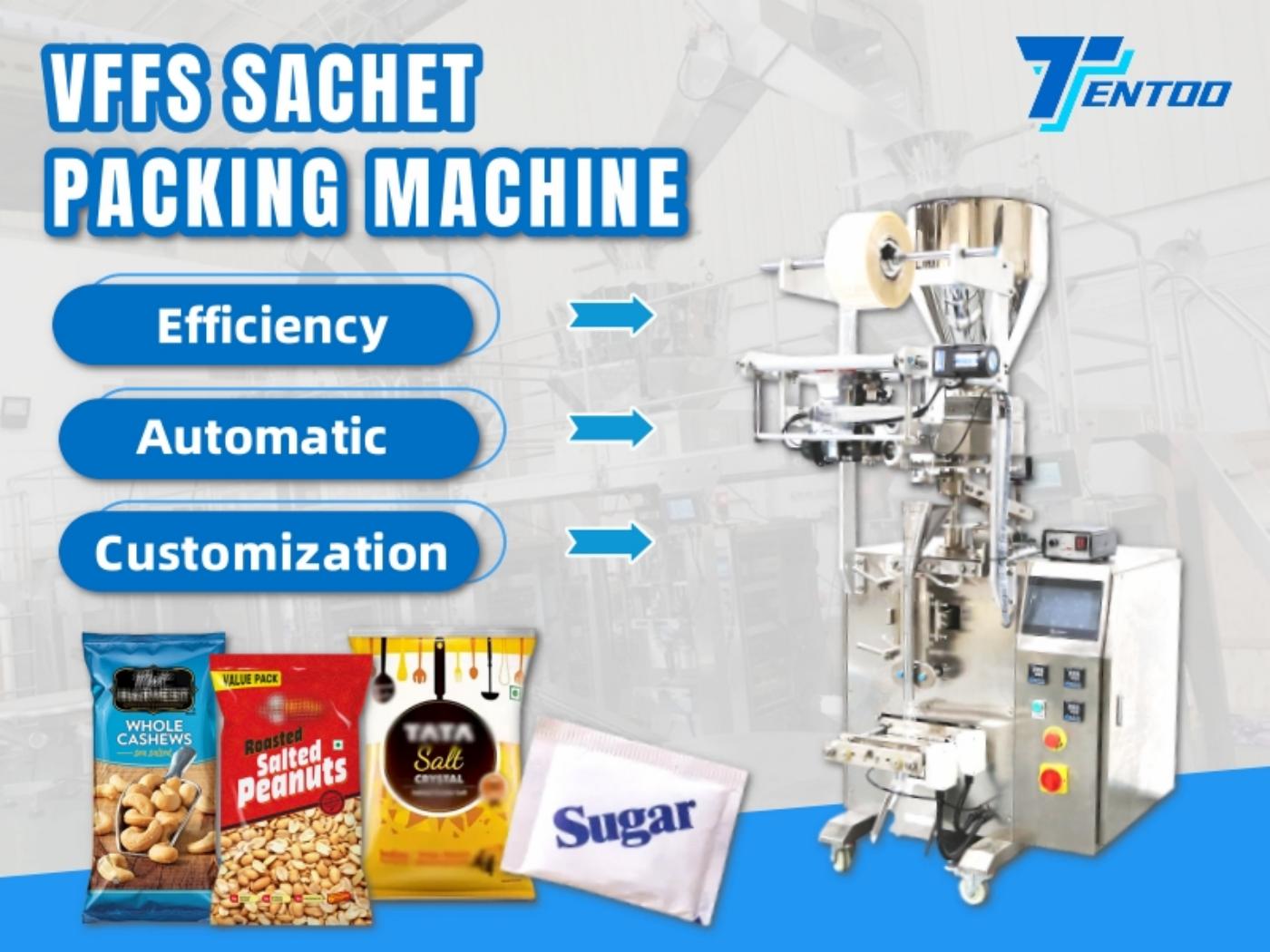 Automatic Measuring Cup Weighing Granule Pouch Chana Dal Packing Machine