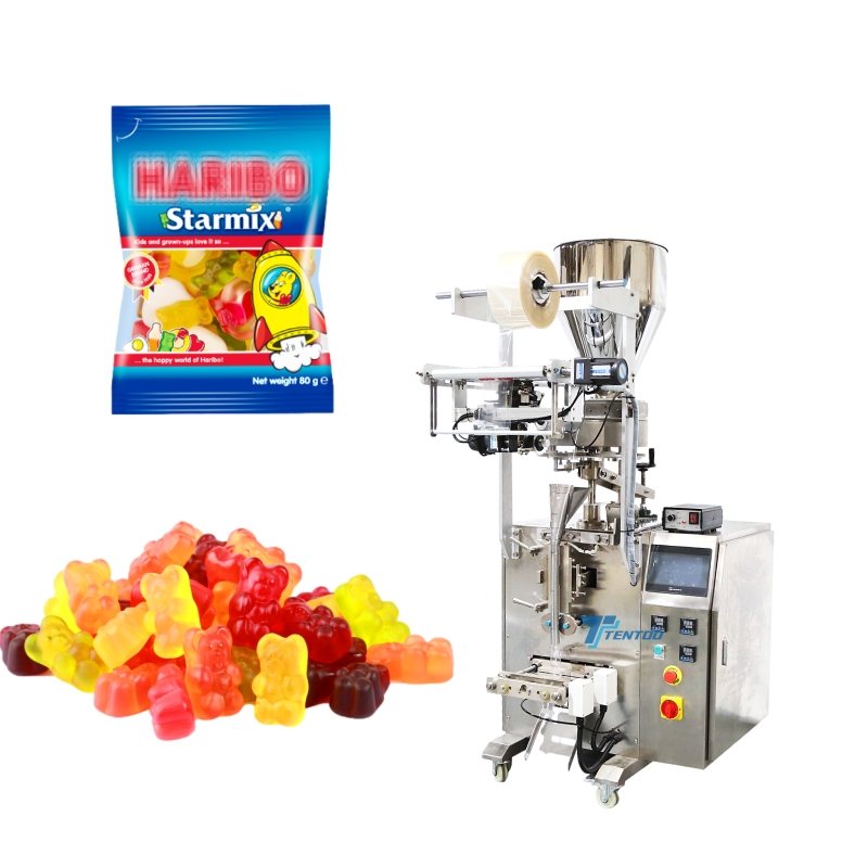 CBD Gummy Pouch Packing Machine At High Speeds