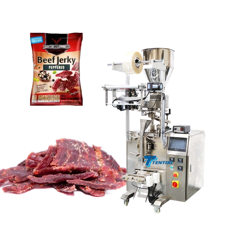 Jerky Granule Pouch Packing Machine At High Speeds